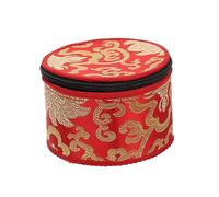 ABOOFAN Funda Para Cuenco De Meditación 9 Cm, Bolsa De Almacenamiento Resistente Bordado De Nubes Auspiciosas, Estuche Práctico Para Cuencos Cantores y Full Moon Bowl, Color Aleatorio