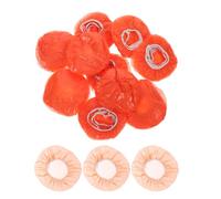 ABOOFAN Fundas Protectoras para Detectores de Humo de Plástico Naranja 1,5 Mm X 10 Cm, Cubiertas Antipolvo Reutilizables para Alarmas contra Incendios, 50 Unidades, Protección Segura