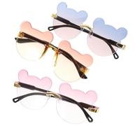 ABOOFAN Gafas de Oso de Sol de Fiesta 3 Piezas PC para Niña Varios estilos