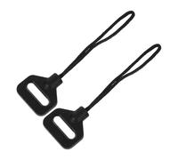 ABOOFAN Hebillas para Correa de Cámara 2 Piezas Adaptador para Correa de Cuello y Hombro Ojales 11 Mm Presilla de Plástico para Cámara Réflex Digital Uso Fotográfico