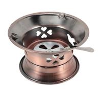 ABOOFAN Hornillo de Alcohol Metálico de Acero Inoxidable Soporte para Camping y Actividades al Aire Libre Estufa Portátil para Cocinar y Suministros para Camping