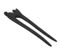 ABOOFAN Horquilla de Pelo de Madera Diseño Tallado de Gato, Palillo Chino Vintage Práctico y Fácil de Sujetar para Cabello Grueso, Adecuado para Obsequio o Recital