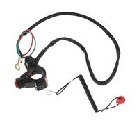 ABOOFAN Interruptor de Parada de Emergencia con Función de Apagado Rápido y Diseño Compacto para Motocicleta Todoterreno para Seguridad Ruta