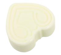 ABOOFAN Jabón Corporal Artesanal De Ácido Hialurónico En Barra 1 Unidad Forma Corazón Hidratante Nutritivo Para Cuidado Facial y Corporal Uso Diario Piel Suave