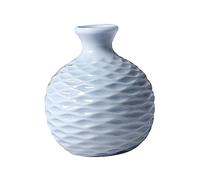 ABOOFAN Jarrón De Cerámica Mini para Flores Hidropropónicas, Diseño Artístico Blanco, 2 Piezas, Decoración Hogar y Oficina, Adecuado para Ramos y Arreglos Pequeños