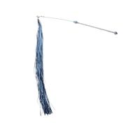 ABOOFAN Juguete Interactivo para Gatos Borla y Cinta de Plástico Azul, Adecuado para Ejercicio y Mantener Feliz a Tu Gato Pequeño en Casa