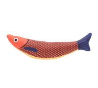 ABOOFAN Juguete para Gatos Forma de Pez de Felpa Ligera Hierba Gatera Incorporada para Morder y Entretener a Tu Mascota en Casa