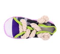 ABOOFAN Juguete para Perros Pequeños Forma de Zapato, Resistente a Mordidas Cuerda de Algodón, Adecuado para Cachorros y Mascotas Que Necesitan Masticar