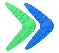 ABOOFAN Juguetes para Perros 2piezas de TPR Diseño de Dardos y Hueso de Pescado, Reutilizables y Cómodos para Entrenamiento y Color Aleatorio