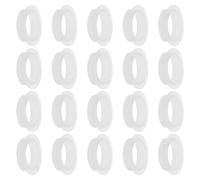 ABOOFAN Juntas de Goma para Sensor de Marcha Atrás, 20 Piezas, Anillos de Sellado Resistentes al Agua y Polvo, Compatibles Sensores de Asistencia de Estacionamiento Trasero