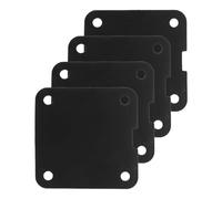 ABOOFAN Kit de 4 Almohadillas de Goma para Compresores de Aire, Juntas Antivibración Cuadradas para Montaje en Presostato, Accesorios para Bombas de Aire Domésticas
