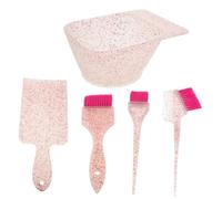 ABOOFAN Kit Tinte Cabello Profesional con Brochas para Teñir Bol Mezclador Ergonómico y Peine para Mechas Herramientas Ligeras para Uso Salón o Casa