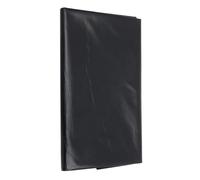 ABOOFAN Lámina para Estanque de Acuicultura PE Flexible y Resistente Negra | Reforzada, Adaptable y Antiperforación, para Jardín y Exterior, Evita Fugas en Estanque y Cascada
