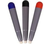 ABOOFAN Lápiz Óptico Capacitivo 3 Piezas Punta de Fieltro para Pantallas Táctiles Grandes y Pizarras Electrónicas, Bolígrafo para Escribir en Pantalla, Colores Rojo, Azul y Negro,
