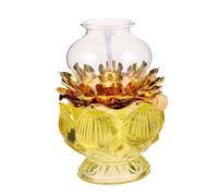 ABOOFAN Linterna De Queroseno A Prueba De Viento Lámpara De Ofrenda De Buda Linterna De Emergencia A Prueba De Viento Lámpara De Aceite De Vidrio Vintage De Aceite