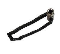 ABOOFAN Llave para Filtro de Aceite Ajustable de Cadena Doble 44 Secciones Acero Resistente para Filtros de 6 a 125 CM Herramienta Automotriz para Motos Suv y Mantenimiento de