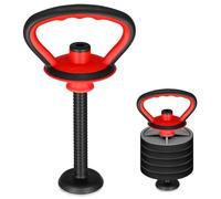 ABOOFAN Mango Ajustable para Pesa Rusa de Plástico Tuerca Base, Accesorios para Entrenamiento de Fuerza y Ejercicios Completos en Casa