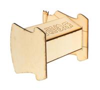 ABOOFAN Mini Pesebre De Madera Cuna para NiñO JesúS DecoracióN De BeléN Artesanal Detallada Estatuilla del Pesebre Ideal para Escena De Natividad Religiosa