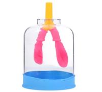 ABOOFAN Modelo Anatómico de Pulmón Humano Pequeño para Enseñanza Científica Simulador de Respiración Pulmonar Movimiento de Diafragma Material Didáctico para Experimento Color Aleatorio