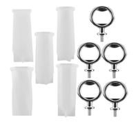 ABOOFAN Molde de Silicona para Resina 10 Piezas para Manijas de Abrebotellas, Kit DIY Moldes Transparentes para Manualidades, Apto para Artesanía y Fundición, Adecuado para Bar y