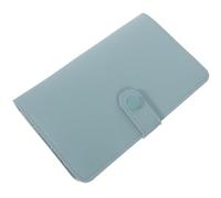 ABOOFAN Organizador Plegable para Brocas de Taladro de Uñas 37 Agujeros Bolsa de Almacenamiento Multifuncional para Herramientas de Manicura Color Azul Claro Compacto y Portátil para