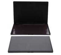 ABOOFAN Paleta de Sombras de Ojos Vacía Magnética de Abs Ligera y Resistente 2 Piezas Color Negro para Maquillaje DIY y Uso Portátil