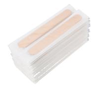 ABOOFAN Palitos Aplicadores de Cera de Madera 100 Unidades Desechables para Spa y Manualidades, Depresores de Lengua Médicos Acabado, Sostenibles y Prácticos para Viaje y Examen