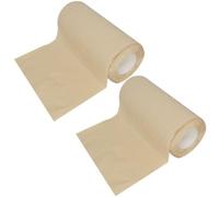 ABOOFAN Papel Absorbente de Aceite para Cocina y Hogar, Papel Toalla de Pulpa No Abrasivo, sin Irritación, 2 Rollos Gruesos y Biodegradables para Pescado y Carne