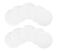 ABOOFAN Papel de Filtro Cualitativo de Laboratorio 6.5 Cm Diámetro, 100 Hojas de Papel Filtrante Resistente a Ácidos y Álcalis, Velocidad Media para Experimentos Científicos y Análisis