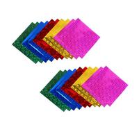 ABOOFAN Papel de Origami para 15X15 CM 100 Piezas de Papel Plegable de Colores Brillantes para Manualidades DIY Adecuado para Escuela y Decoración Creativa
