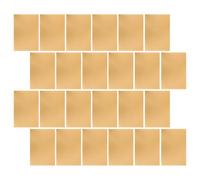 ABOOFAN Papel de Papelería Vintage Kraft A5 Rayado 50 Hojas por Set 6 Sets para Cartas Notas y Caligrafía Papel Retro Resistente Adecuado para Oficina y Proyectos Creativos