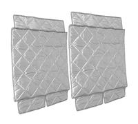 ABOOFAN para Congelador Vertical con Aislamiento Térmico de Aluminio Protector para Frigoríficos y Congeladores Exteriores con Mantas Aislantes Resistentes y Fácil Instalación