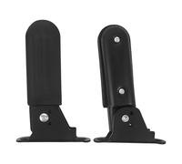 ABOOFAN Pedales Plegables Traseros para Bicicleta Eléctrica Juego de 2 Piezas de Hierro de 7 CM Antideslizantes y Resistentes para Ciclismo Urbano y Exterior