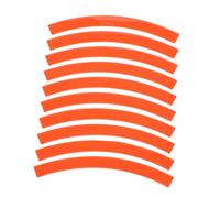 ABOOFAN Pegatinas Reflectantes para Rueda de Bicicleta Infantil Cinta Adhesiva de Seguridad y Resistente al Sol para Cuerpo de Rueda de Bicicleta de Equilibrio Decoración y Advertencia