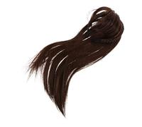 ABOOFAN Peluca con Diadema Trenzada Ligera y Recta Color Marrón Clip Invisible para Mujer Accesorio de Volumen para Cabello Cómodo y Seguro