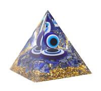 ABOOFAN Pirámide De Cristal Piedra Preciosa Natural Pirámide De Mal De Ojo Generador De Cristal para Resistir El Estrés Traer Y Riqueza