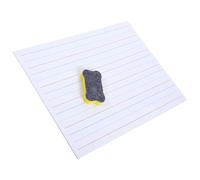 ABOOFAN Pizarra Blanca Portátil Pequeña Líneas para Aprendizaje Tablero de Escritura Borrable 1 Pieza Material Duradero Adolescentes Adecuado para Oficina y Escuela