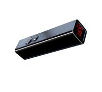 ABOOFAN Pluma de Prueba de Agente Fluorescente Morado Portátil Linterna UV LED 365 Nm Carcasa de Aleación de Aluminio Negra para Verificación de Billetes y Detección de Manchas