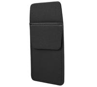 ABOOFAN Porta Bolígrafos de Bolsillo de Piel Negra Gruesa y Resistente, Estuche Organizador para Bolígrafos y Lápices, Adecuado para Profesionales de Enfermería y Medicina