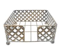 ABOOFAN Porta Servilletas de Vintage con Diseño Cuadrado y Efecto Ancla para Cocina y Comedor Accesorio Funcional y Decorativo