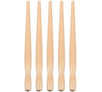 ABOOFAN Portalápices de Madera Natural para Caligrafía, 5 Unidades, Profesional para Dibujo Artístico y Escritura, Suministros de Caligrafía para Uso Diario y Pintura Creativa