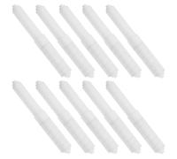 ABOOFAN Portarrollos para Baño Varilla Telescópica Antideslizante y Eje Central, Soporte Ajustable de Plástico y Metal, Pack de 10 Unidades para Almacenamiento de Papel Higiénico Hogar