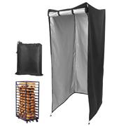 ABOOFAN Protector de Rejilla de Panecillos Tela Oxford Resistente Accesorio de Panadería Plegable Antipolvo para Almacenamiento de Pan y Pasteles