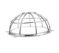 ABOOFAN Protector Metálico para Detector de Alarma Montaje Pared Resistente para de Humo y Aspersores Protección Integral contra Daños Sistemas contra Incendios