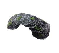 ABOOFAN Puente de Resina para Reptiles y Tortugas, Adorno para Acuario Función de Escalada, Adecuado para Decoración de Peceras y Tortugueras