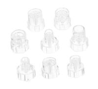 ABOOFAN Puntas de Plástico para Máquinas de Oxígeno Agua 8 Unidades Cabezales de Repuesto Mini para Succión Facial Accesorios para Máquinas de Limpieza Facial Tamaño Compacto y