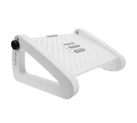 ABOOFAN Reposapiés y Rodillo de Masaje Ajustable de Plástico Diseño Antideslizante Adecuado para Sentarse y Apoyar los Pies para Oficina y Hogar