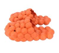 ABOOFAN Sandalias de Interior Antideslizantes para Casa Suela de Masaje Unisex Verano Color Miel Talla 39-40 Diseño de Burbujas Cómodas y Suaves