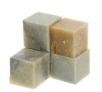 ABOOFAN Sello de Piedra Cuadrada Qingtian para Tallado y Caligrafía, Kit de 5 Piezas para Sello de Nombre Diy, Herramientas de Grabado Artístico para Práctica y Scrapbooking