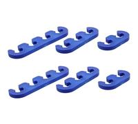 ABOOFAN Separador y Divisor de Cables de Bujías 6 Piezas 7mm-9mm Azul para Motor de Coche Sistema Gestión de Cables Encendido Compatible Vehículos Automotor
